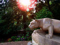 Nittany Lion Shrine - Scultped by Heinz Warneke