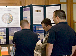 Engineering Science and Mechanics display at the College of Engineering Industry Partners Day Engineering Science and Mechanics display at the College of Engineering Industry Partners Day